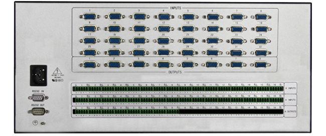 32進8出VGA加音頻矩陣