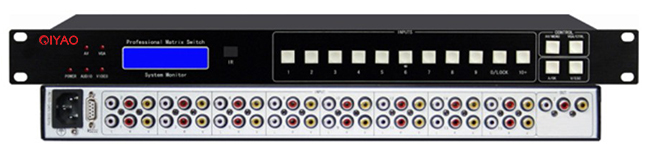 16進(jìn)1出AV切換器